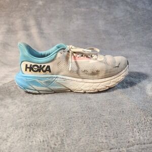 Hoka One One Shoes Womens 9‎ Gray Blue Arahi 7 Sneakers 1147851 BSW